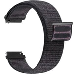 Yoohoo 18mm Watch Straps Nylon Bracelet Compatible with Venu 2S/Venu 3S/Vivoactive 4S/Vivomove 3S/Forerunner 255s/255s Music/265s, Quick Release Replacement Sport Loop Watch Strap for Men and Women