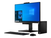 Lenovo Thinkcentre M75q Gen 2 11Jn - Liten Ryzen 5 5600Ge / Upp Till 4.4 Ghz - Ram 16 Gb - Ssd 256 Gb - Tcg Opal Encryption 2, Nvme - Radeon Graphics - Gigabit Ethernet - Win 11 Pro - Skärm: Ingen - Tangentbord: Engelska - Svart - Lenovo Topseller -