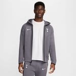 Tottenham Luvtröja NSW Tech Fleece Vindjacka - Grå/Vit - Nike, storlek Large