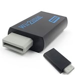 Convertisseur adaptateur HDMI full DH 1080 pour Nintendo Wii - Wii U - Noir - Straße Game ®