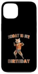 Coque pour iPhone 13 Chemise « Today Is My Birthday Fox »