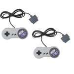 2 X Manette SNES (Super Nes) contrôleur pour Super Nintendo - Straße Game ®