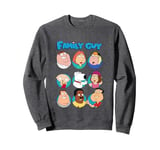 Family Guy Quahog's First Family Group Box Up Sweatshirt