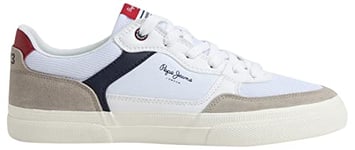 Pepe Jeans Kenton Master Mesh Basket, White, 30 EU