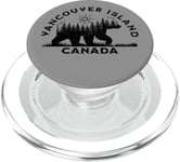 Île de Vancouver Canada Vacances Bear Forest Sun PopSockets PopGrip pour MagSafe