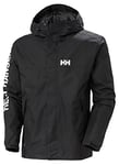 Helly Hansen Mens Ervik Jacket, L, Black