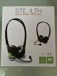 Stealth Gamers Lightweight Stereo Headset SX-03 For Xbox 360 Gaming Headset