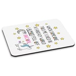 SOMEONE TOLD ME I LIVED IN A FANTASY WORLD UNICORN PC COMPUTER MOUSE MAT PAD