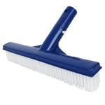 Tête de brosse paroi 25 cm bleu pour piscine adaptable sur manche standard ou télescopique - Linxor