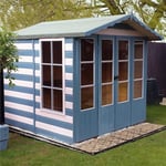 7 x 7 Wooden Summerhouse with Double Doors