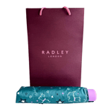 Radley Catch A Falling Star Green Handbag Umbrella In Radley Bag - New With Tag