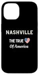 iPhone 14 Patriotic Love Nashville USA The True Heart Of America Case