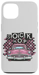 Coque pour iPhone 13 Chaussette de voiture vintage Hop