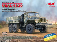 ICM 72708 - 1:72 URAL-4320, Camion Militaire Des Forces Armées D'Ukraine