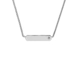 Fossil Collier pour Femme, Collier à Chaînes en Acier Inoxydable, Argenté