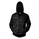 Metallica Unisex Adult Black Album Burnished Full Zip Hoodie - XL