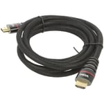 Adnauto - Cable hdmi 1.4 male des deux cotes 1.8m noir