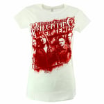 Bullet For My Valentine Temper Logo Womens White T-shirt Official Music Large