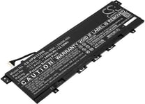 Kompatibelt med HP ENVY x360 13-ag0023au, 15.4V, 3400 mAh