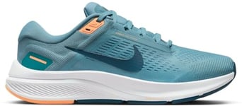 Nike Homme Air Zoom Structure 24 Sneaker, Cerulean Valerian Blue Bright Spruce, 40.5 EU