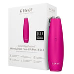 GESKE | SmartAppGuided™ MicroCurrent Face-Lift Pen | 6 in 1 | Outils de soins de la peau | Appareil anti-âge | Lifting du visage | Peau jeune sans rides | Appareil pour le visage