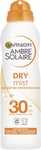 Ambre Solaire SPF 30 Dry Mist Sun Protection Spray, Water Resistant, Ultra-Light