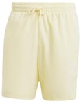 adidas Men's AEROREADY Essentials Chelsea 3-Stripes Shorts, Almost Yellow, XXL