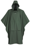 Genzo Grønn Regnponcho XL/XXL