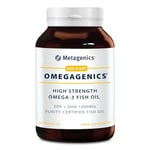 Metagenics Omegagenics - High Strength Omega-3 Pure Fish Oil Supplement - 1000mg EPA & DHA - 60 Capsules