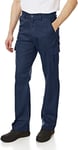 Lee Cooper Men's Cargo Heavy Duty Multi Pocket Work Safety Classic 40/33L NAVY