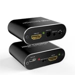 HDMI ljud extractor 4K 60Hz HDMI 2.0 Audio Extractor ARC Splitter 5.1 Ch HDMI to toslink audio converter