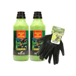 Préventif anti-crevaison Shark Oil oko 500 ml par 2 + gants multi-services