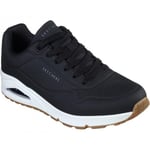 Skechers Mens Uno Stand On Air Lace Up Leather Trainer - 8 UK