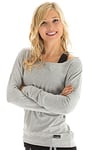 Winshape WS2 Tee-Shirt à Manches Longues pour Femme pour Loisirs, Sport et Danse L Gris - Gris mélangé