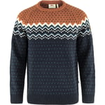 Fjällräven Fjällräven Övik Knit Sweater M - Dark Navy-terracotta Brown - Herr - XXL- Naturkompaniet