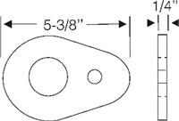 Steele Rubber Products 60-0435-32 Seal, steering column at toe p