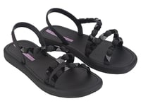 Ipanema Femme MEU Sol Flatform Ad Sandale, Noir, 40 EU