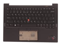 Sunrex - Erstatningstastatur For Bærbar Pc - Med Trackpoint - Bakbelysning - Engelsk - Europa - Med Toppdeksel - For Thinkpad X1 Carbon Gen 10 21Cb, 21Cc