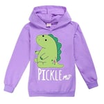 Moriah Eustace Elizabeth Hoodie för barn, unisex huvtröjor för 9-14 år, Pickle Me långärmad pullovertröja för pojkar och flickor[HK] Purple 9-10 Years