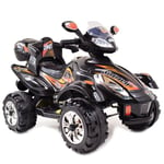 Lasten akkukäyttöinen mönkijä Super Toys Quad PB-903, musta