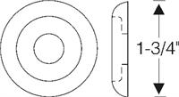 Steele Rubber Products 70-0254-14 Grommet, rad. shell at HL cros