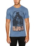 Amazon Exclusive The Dark Knight Rises - Rise From Men's T-Shirt Indigo Blue Small