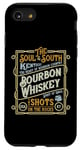 Coque pour iPhone SE (2020) / 7 / 8 Heart of the South Bourbon Whisky Design vintage