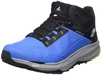 THE NORTH FACE Women's Vectiv Exploris 2 Mid Futurelight Sneaker, Super Sonic Blue TNF Black, 11.5