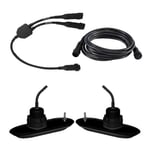 RAYMARINE Rv-320 Gjennomgående 20° tilt 8 meter kabel Sett (bb+sb)