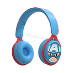 Kids Wireless Bluetooth Headphones Headset Earphone Captain America Super Hero