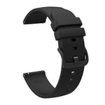 SKALO Silikonarmband till Samsung Watch Active2 40mm - Svart