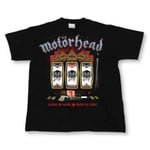 Motorhead Slots Band Logo T Shirt