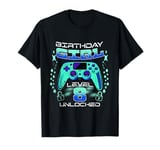 8th Birthday Gamer Gift Girl Age 8 Year Old Gaming Girls T-Shirt