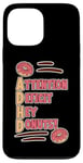 Coque pour iPhone 13 Pro Max Attention Deficit Hey Donuts Jeux de mots sur le TDAH